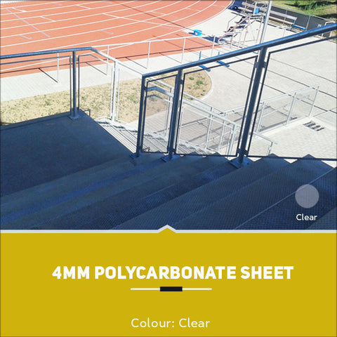 4mm Polycarbonate Sheets Clear UV